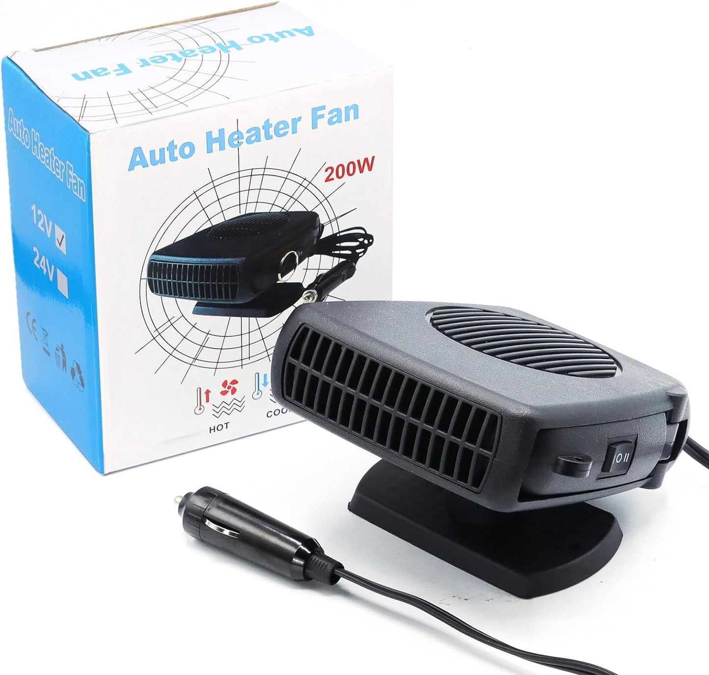 4-in-1 Car Heater Defroster