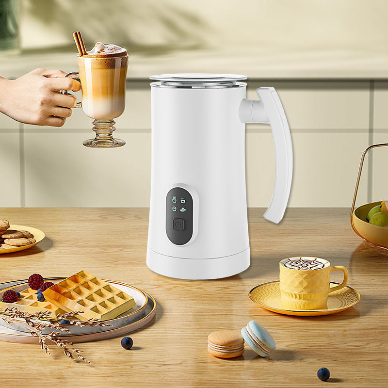 Automatic Electric Milk Frother – Hot & Cold Foam Maker