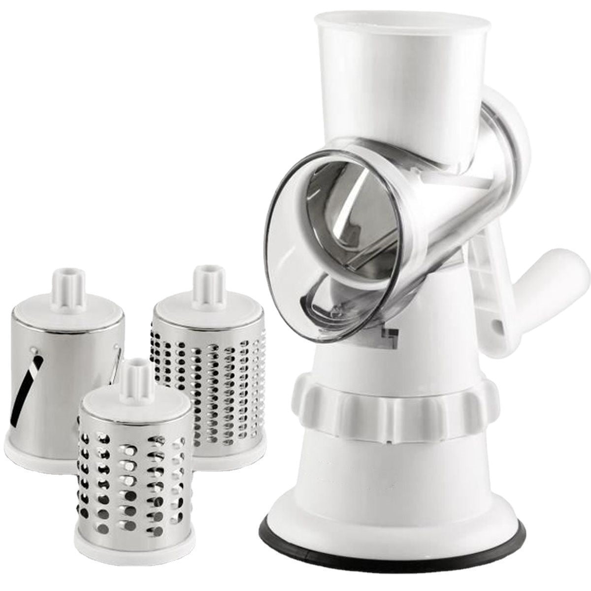 3-in-1 Manual Vegetable Slicer & Grater – Multi-Function Kitchen Tool