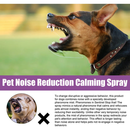 Pet Noise Reduction Spray Soothing Pet Calm Mood